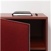 MDF Burdeos 8521 - Fieltro Burdeos burdeos/Verde claro