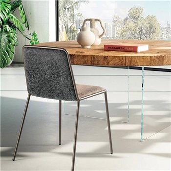 Mesa fija redonda Air Lago