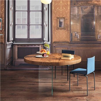 Mesa fija redonda Air Lago