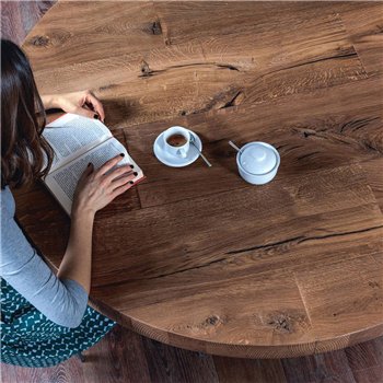 Mesa fija redonda Air Lago