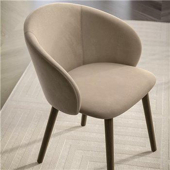 Sillón Rebecca madera Bontempi
