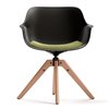 Sillón Abril base piramidal asiento tapizado esPattio