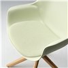 Sillón Abril base piramidal asiento tapizado esPattio