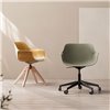Sillón Abril base piramidal asiento tapizado esPattio