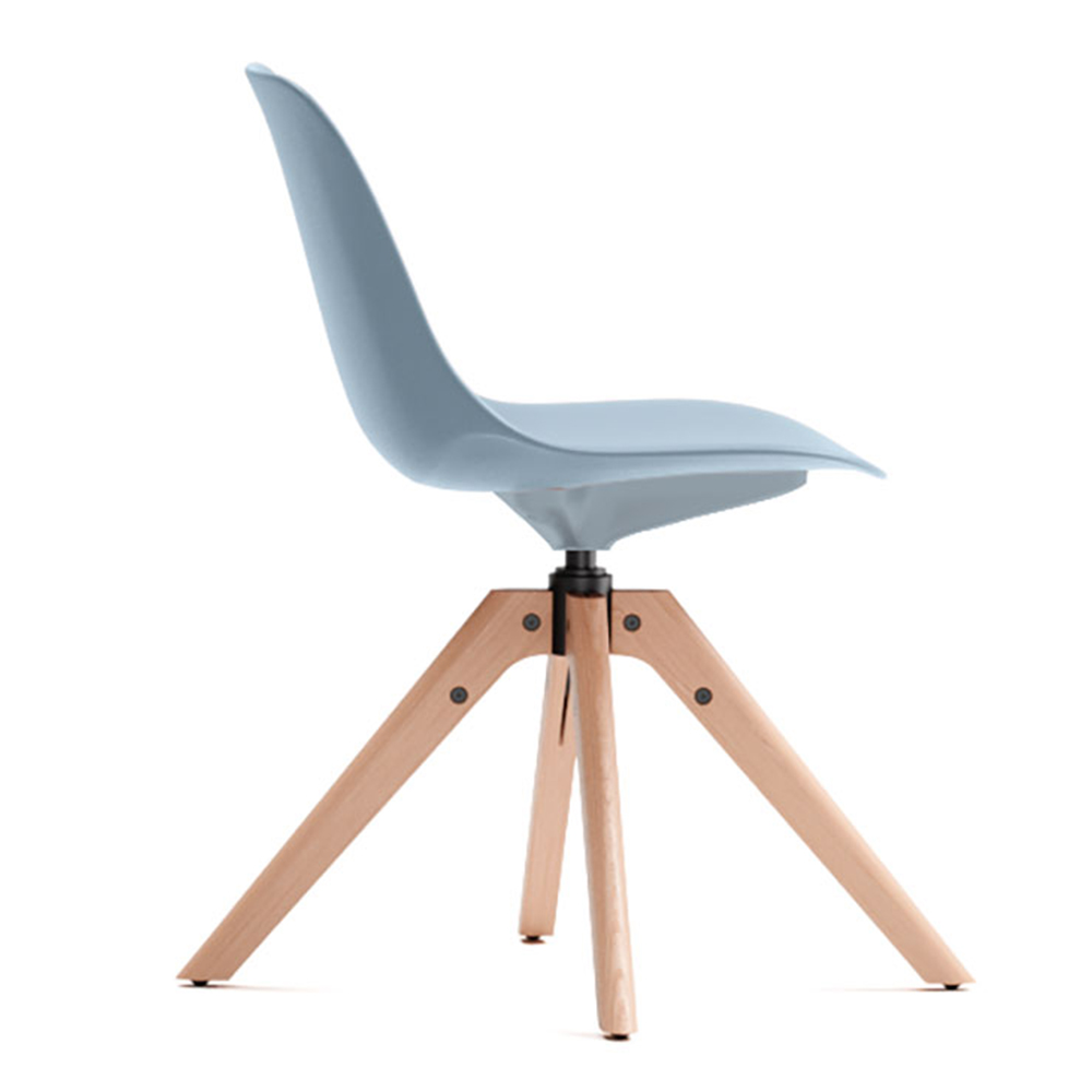 Silla Abril base piramidal madera esPattio