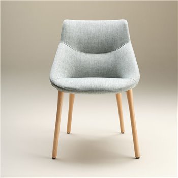 Silla Bow Chair 4 patas madera esPattio