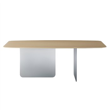 Mesa fija perfilada Air Soft cristal Lago