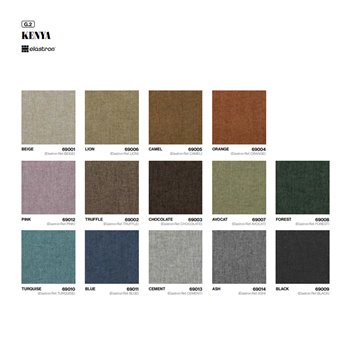 Silla Abril tapizada 4 patas madera esPattio