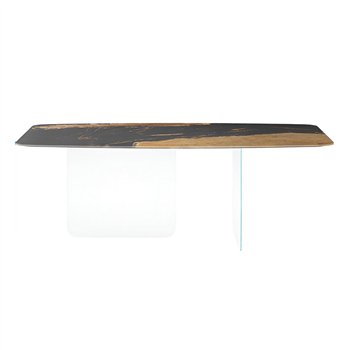 Mesa fija perfilada Air Soft XGlass Lago