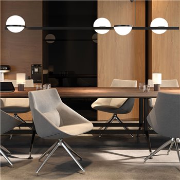 Silla Bow Chair base piramidal metal esPattio