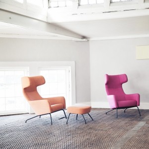 Butaca Havana Wing de Softline.  Muebles contemporáneos de diseño nórdico.