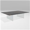 Mesa centro rectangular Air XGlass Lago