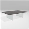Mesa centro rectangular Air XGlass Lago