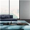 Mesa centro rectangular Air XGlass Lago