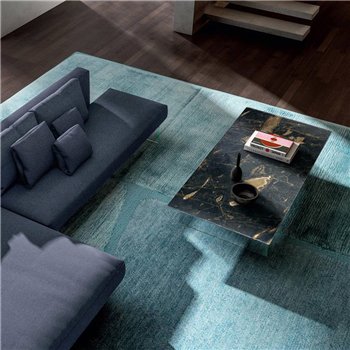 Mesa centro rectangular Air XGlass Lago