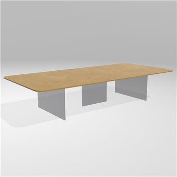 Mesa centro rectangular Air Soft XGlass Lago