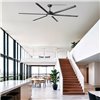 Ventilador Rotterdam XXL con luz Faro Barcelona