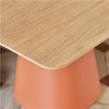Mesa Baelo cuadrada madera esPattio