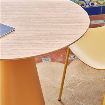Mesa Baelo redonda madera esPattio