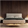 Cama matrimonial Fluttua con respaldo Lago