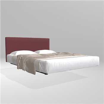 Cama matrimonial Fluttua con respaldo Lago