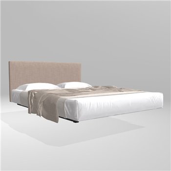 Cama matrimonial Fluttua con respaldo Lago