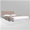 Cama matrimonial Fluttua con respaldo Lago