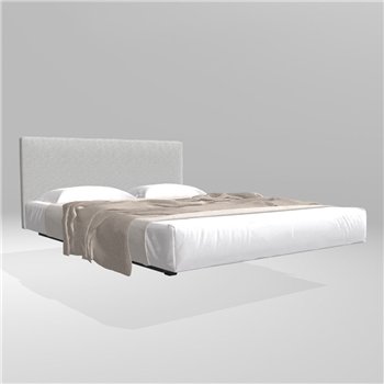 Cama matrimonial Fluttua con respaldo Lago