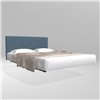 Cama matrimonial Fluttua con respaldo Lago