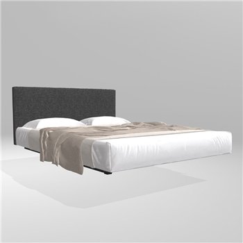 Cama matrimonial Fluttua con respaldo Lago