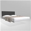 Cama matrimonial Fluttua con respaldo Lago