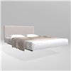 Cama matrimonial Fluttua con respaldo Lago
