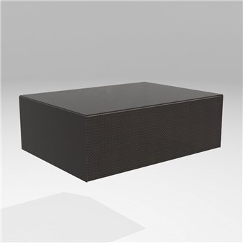 Mesita de noche Materia XGlass Lago