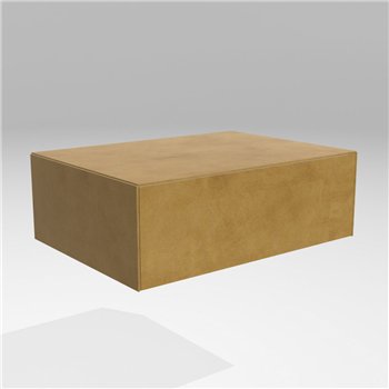 Mesita de noche Materia XGlass Lago