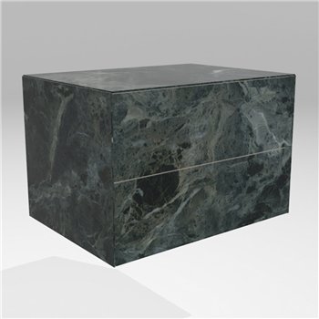 Mesita de noche Materia doble XGlass Lago