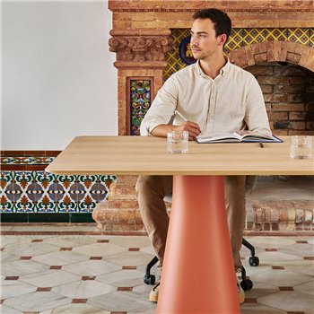 Mesa Baelo doble rectangular madera esPattio