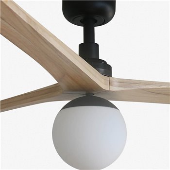 Ventilador Klim L luz Faro Barcelona