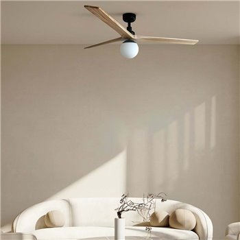 Ventilador Klim L luz Faro Barcelona