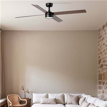 Ventilador Rudder L 4 luz Faro Barcelona