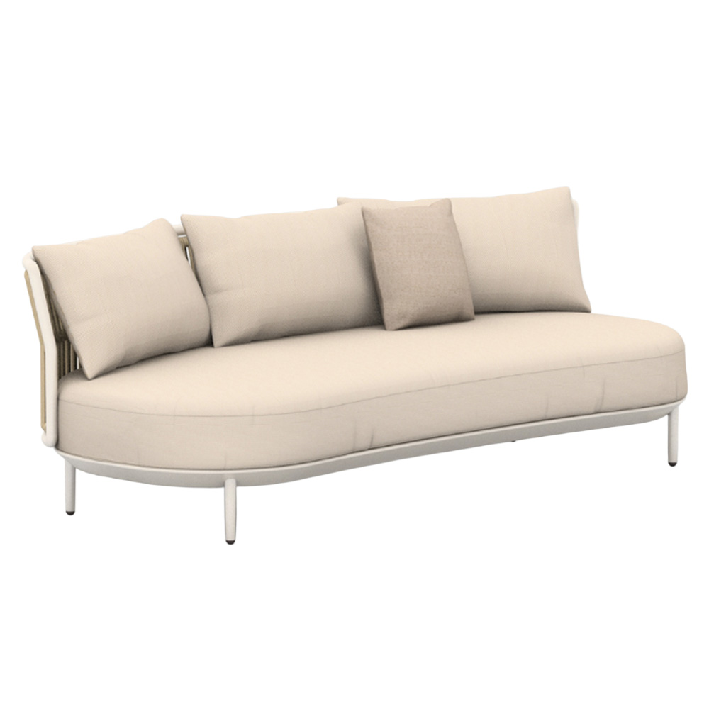 Sofá modular sin brazos Amba Woven Point