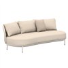 Sofá modular sin brazos Amba Woven Point
