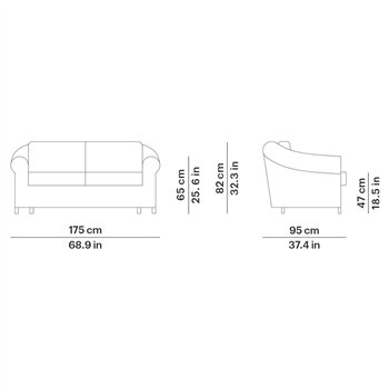 Sofá 2 plazas Brumas Point