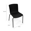 Silla Glove 4 patas metal Forma5