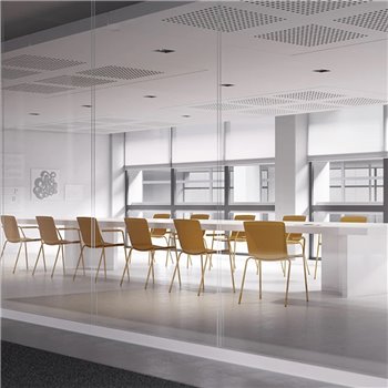 Sillón Glove 4 patas metal Forma5