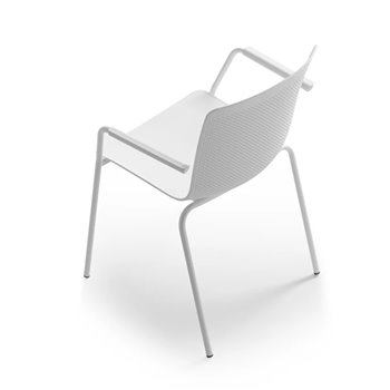 Sillón Glove 4 patas metal Forma5