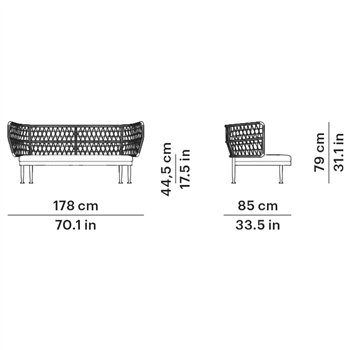 Sillón Respaldo Bajo Curio Point