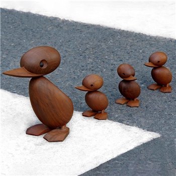 Escultura Duck & Duckling Ethnicraft