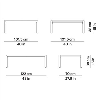 Mesa de centro Kubik Point