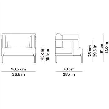 Sillón lounge Legacy Essence Point