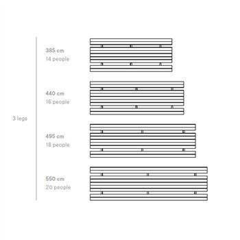 Mesa Marina Picnic 3 pies Extremis